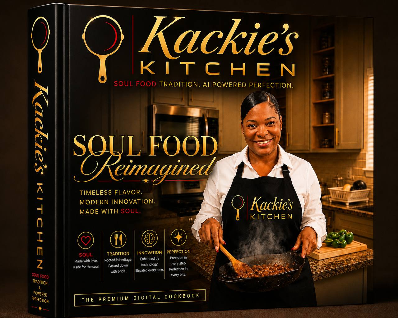 Soul Food Reimagined cookbook cover